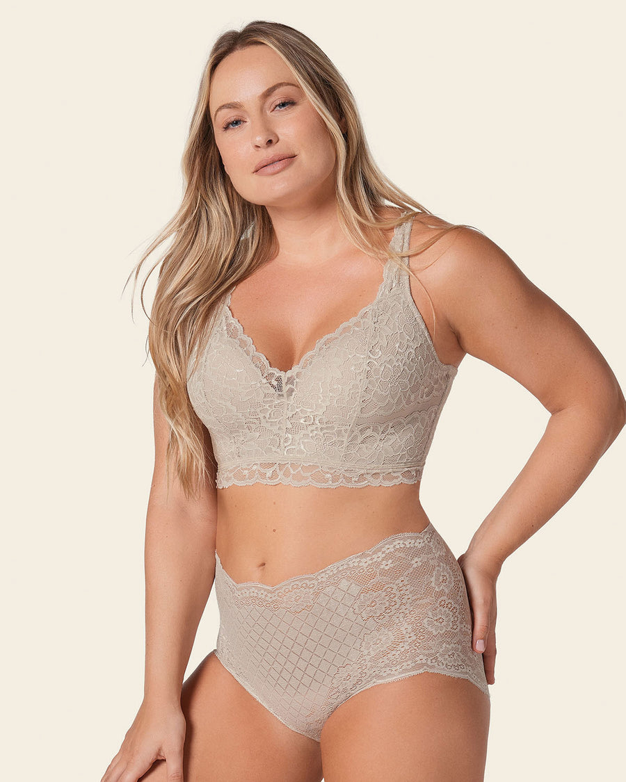 Underwire Smoothing Bustier Nude |Leonisa