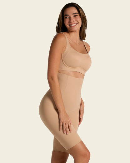 Extra High Waisted Firm Shaper Short Golden Beige |Leonisa