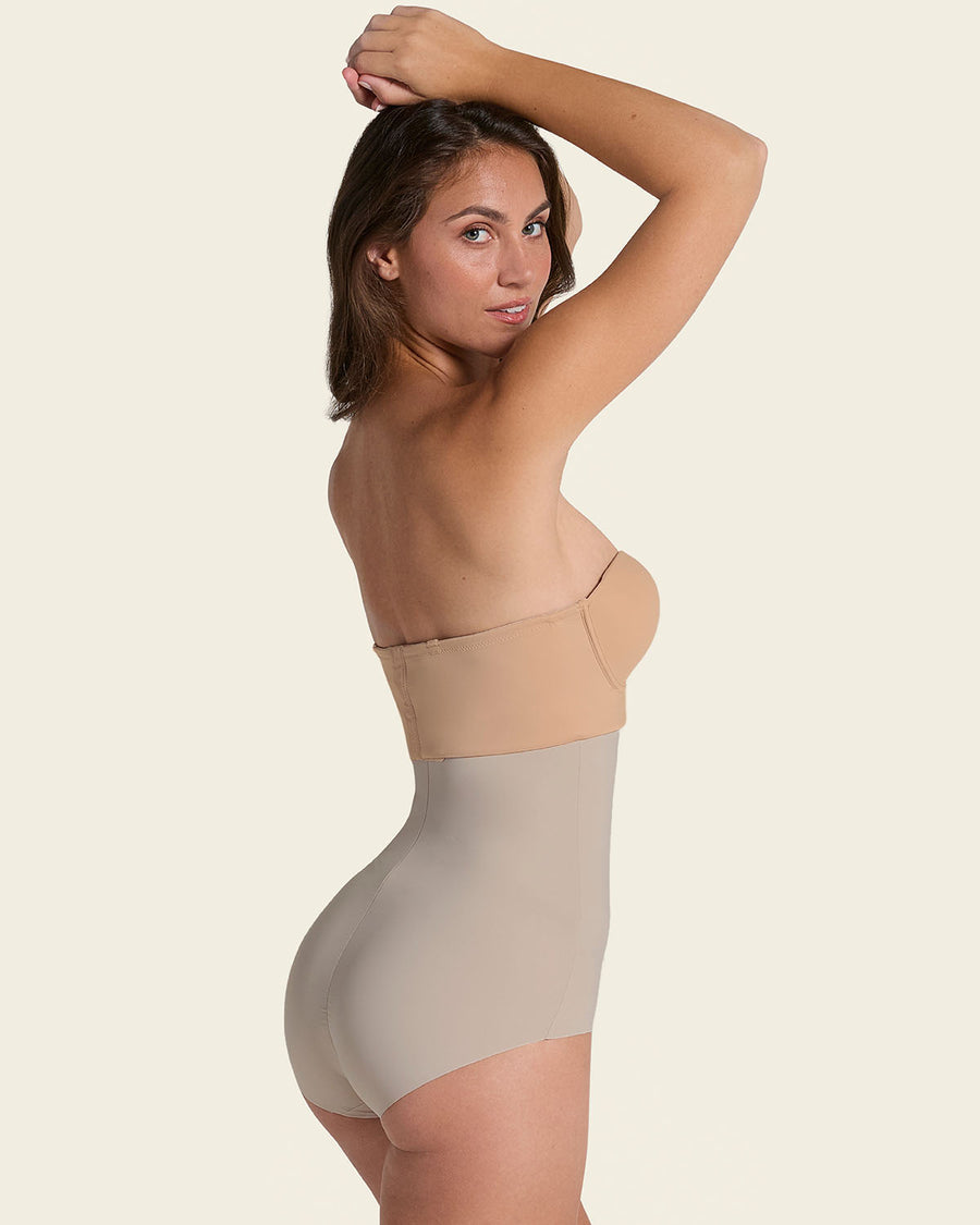Extra High-Waisted Moderate Shaper Panty Nude |Leonisa