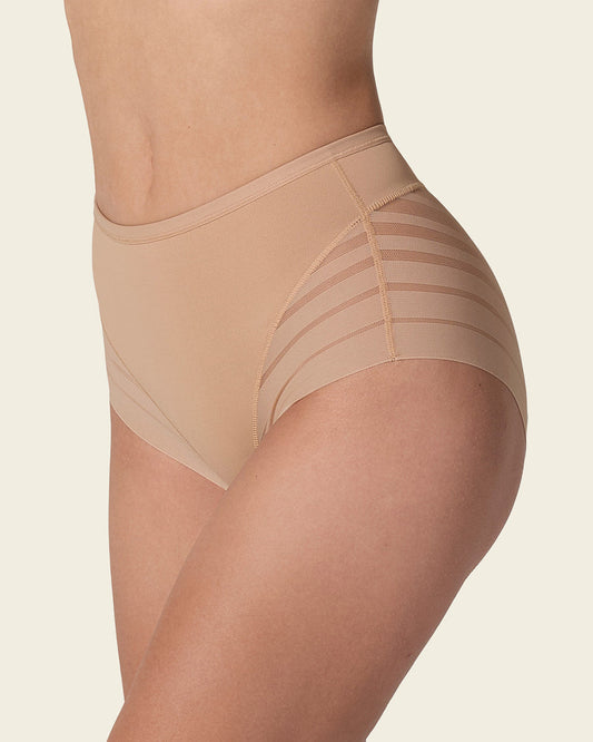 Lace Classic Shaper Panty Golden Beige |Leonisa