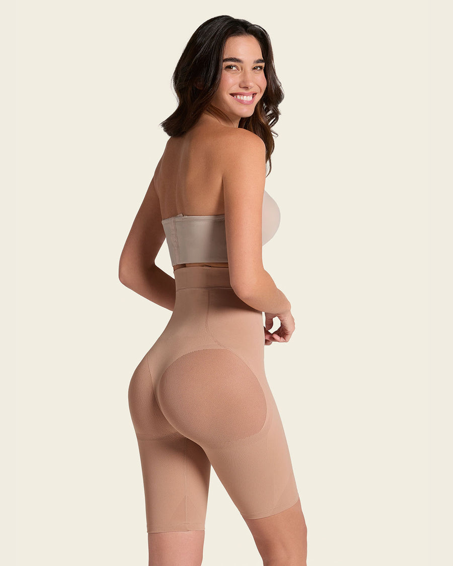 Invisible Extra High-Waisted Shaper Short Natural |Leonisa