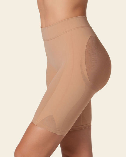 Well-Rounded Invisible Butt Lifter Shaper Short Soft Natural |Leonisa