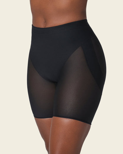 Firm Compression Butt Lifter Shaper Short Black |Leonisa