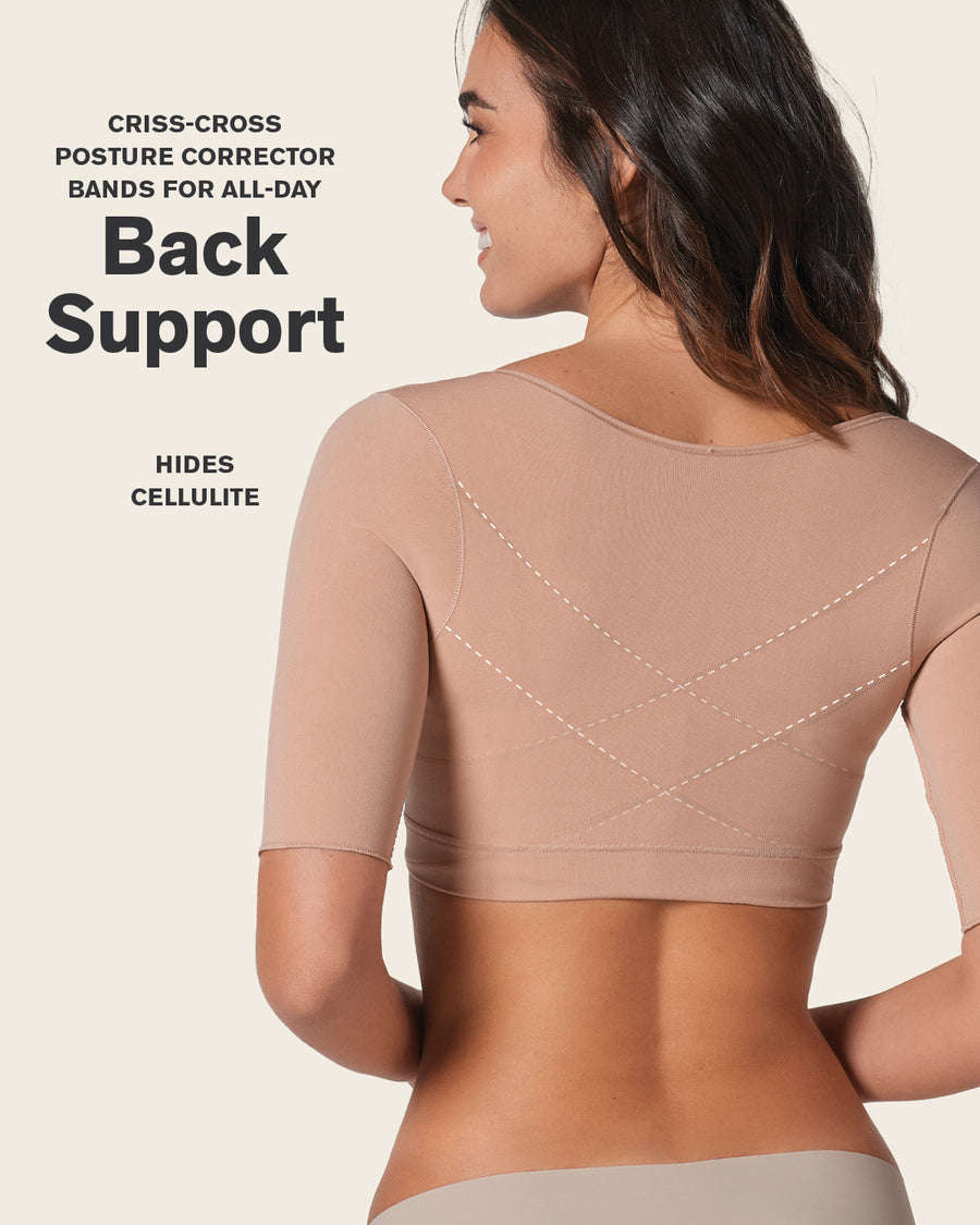 Invisible Upper Arm Shaper Vest Soft Natural |Leonisa