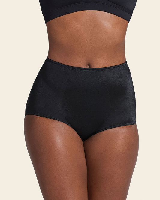 High-Cut Classic Shaper Panty Black |Leonisa