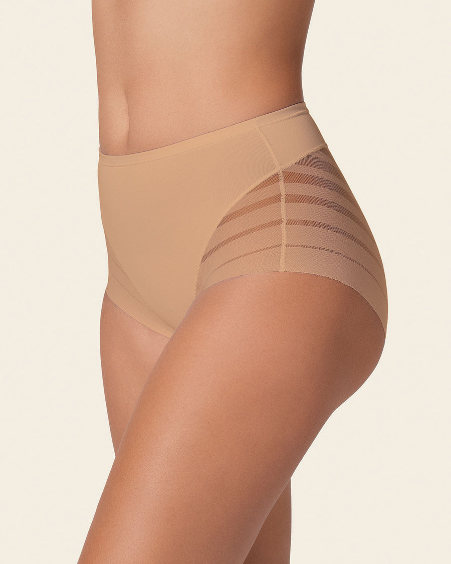 3-Pack Lace Classic Shaper Panties Golden Beige |Leonisa