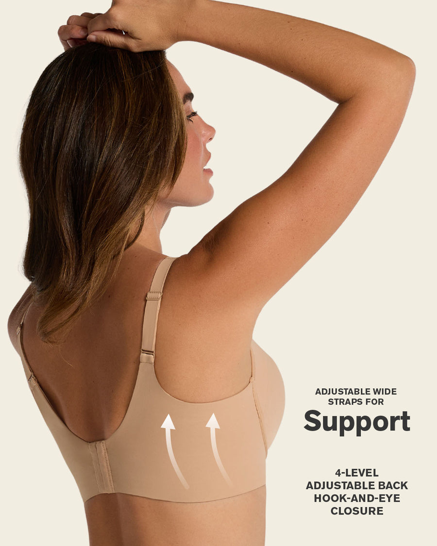 Wireless Support Bra Golden Beige |Leonisa
