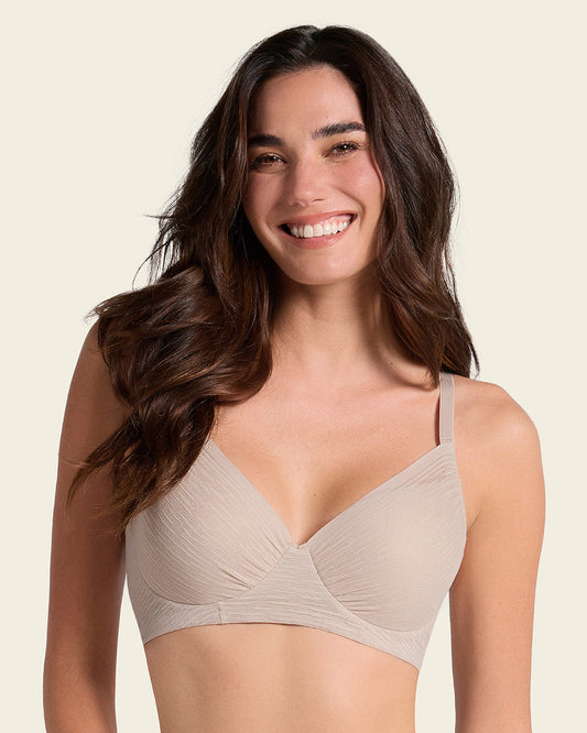 Complete Coverage Smoothing Bra Nude |Leonisa