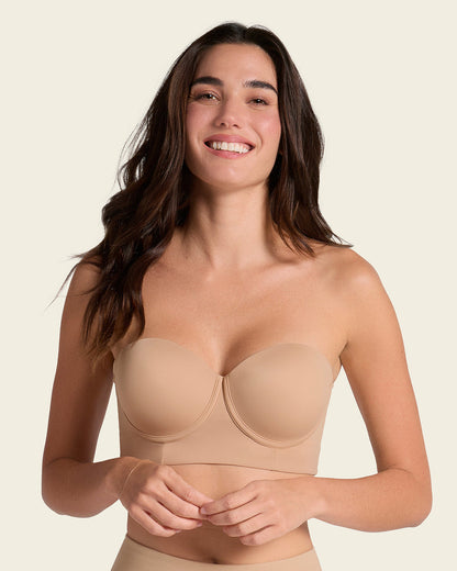 Strapless Contouring Bra Golden Beige |Leonisa