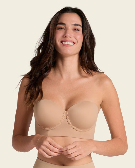 Strapless Contouring Bra Golden Beige |Leonisa