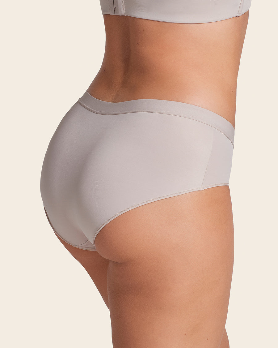 Semi Low-Rise Smooth Hiphugger Panty Nude |Leonisa