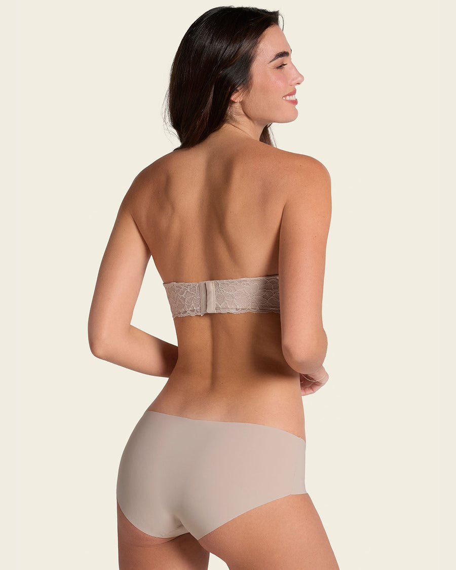 3-Pack No Ride-Up Seamless Hiphugger Panties Nude |Leonisa
