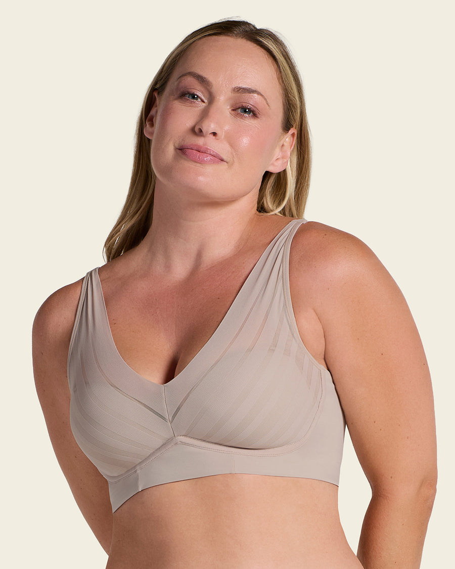 Daily Bra & PowerStay Short in Nude  |Leonisa