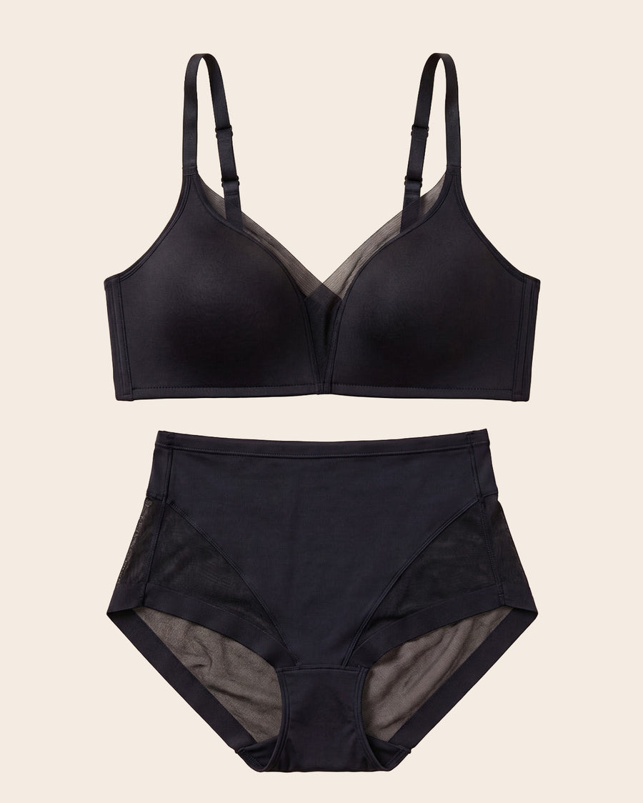 ComfortFit & Truly Undetectable in Black  |Leonisa