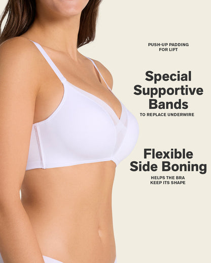 ComfortFit & Truly Undetectable in White  |Leonisa