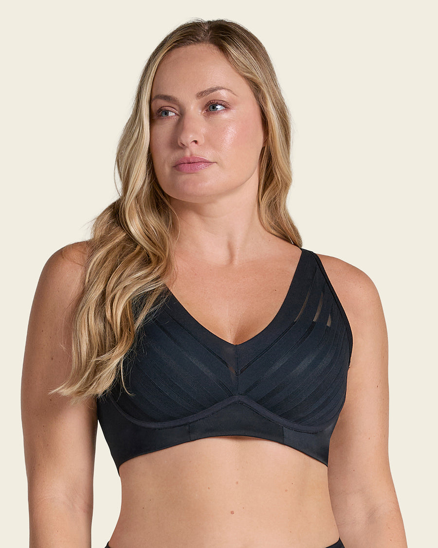 Daily Bra & Undetectable Essentials 3-Pack in Black  |Leonisa