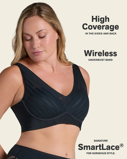 Daily Bra & Undetectable Essentials 3-Pack in Black  |Leonisa